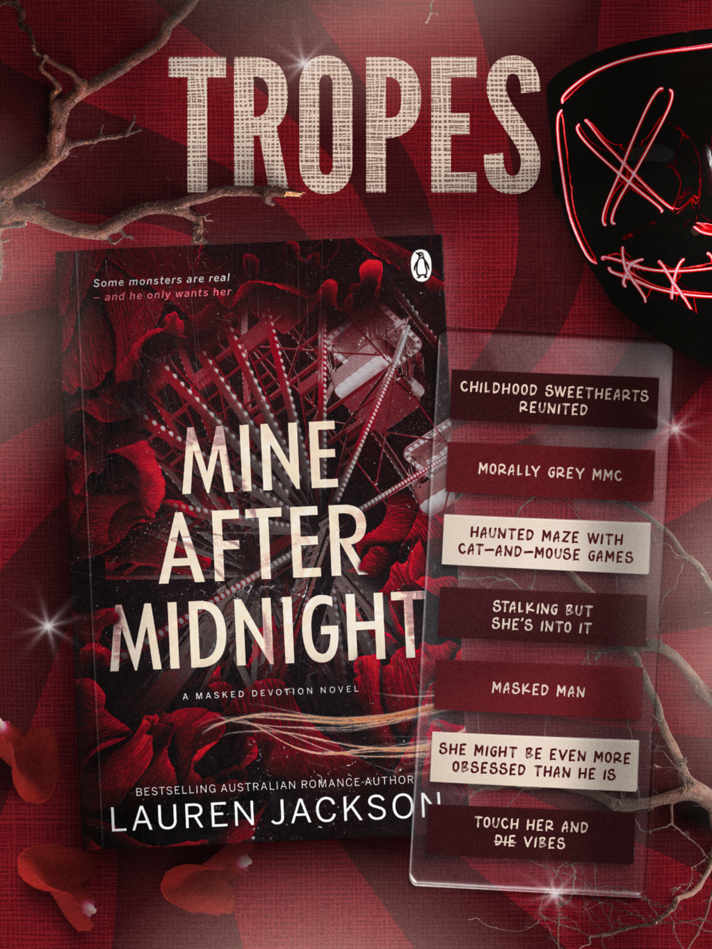 Mine After Midnight Signed Paperback