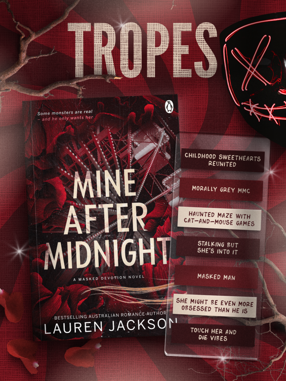 Mine After Midnight Signed Paperback