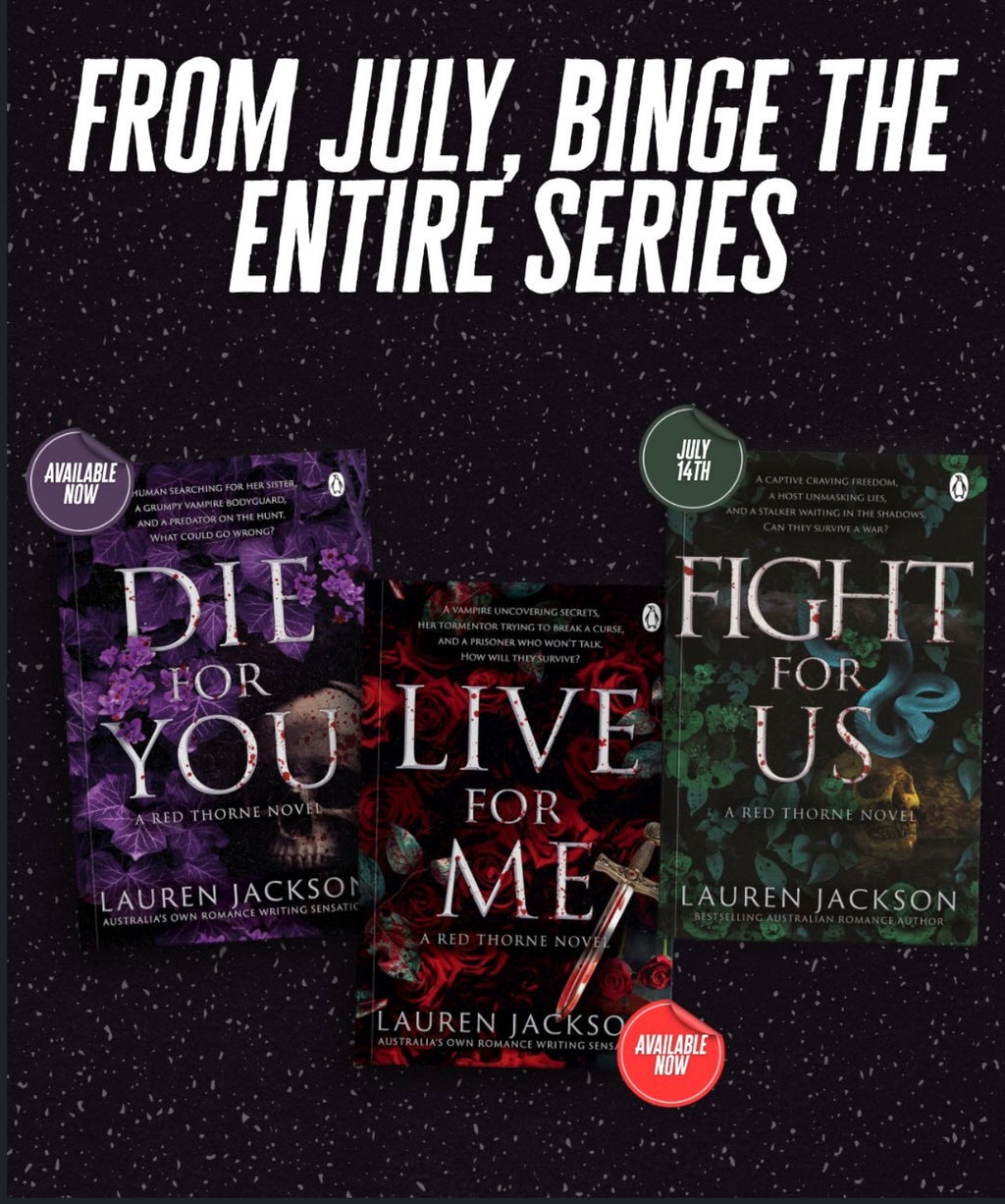 PRE-ORDER Fight for Us signed paperback