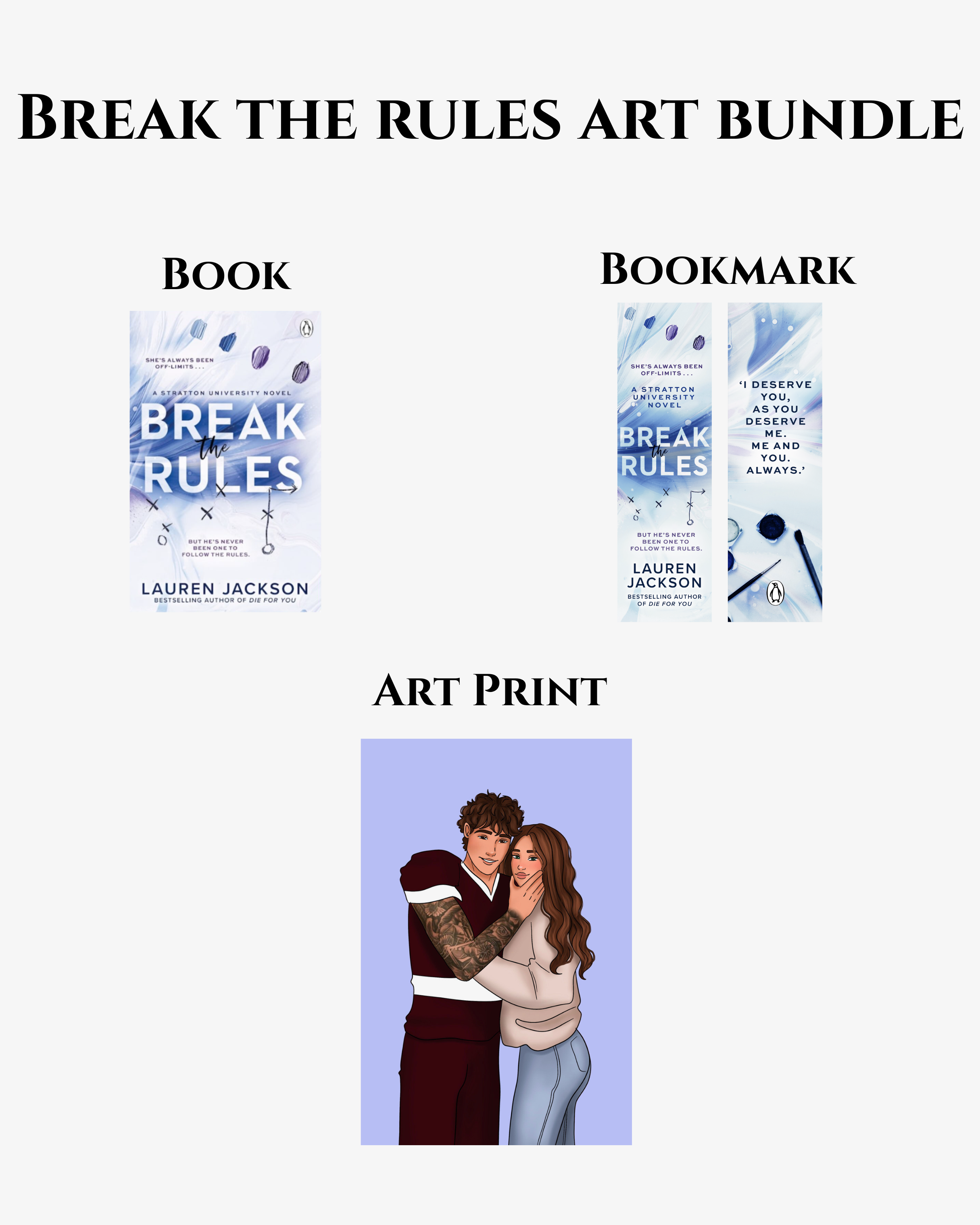 Break the Rules ART BUNDLE (INC book)