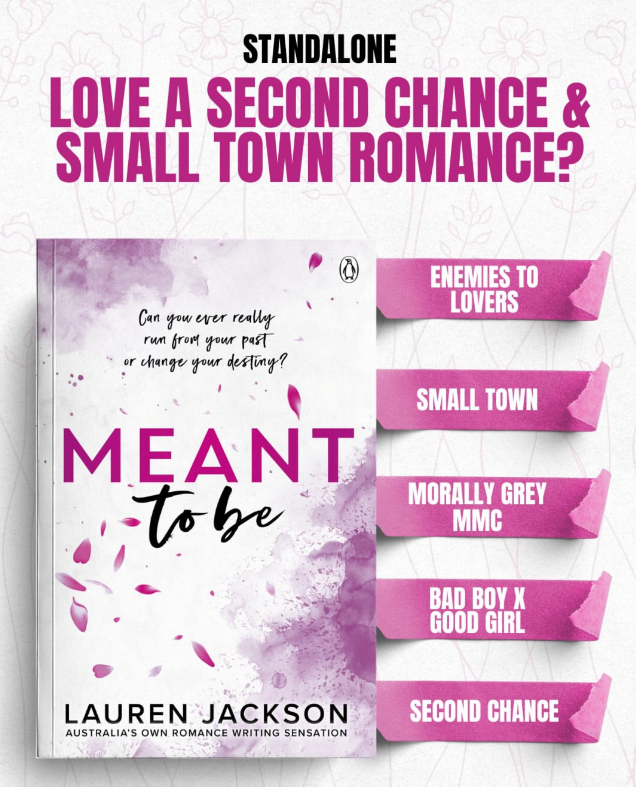 Meant to Be SIGNED PAPERBACK