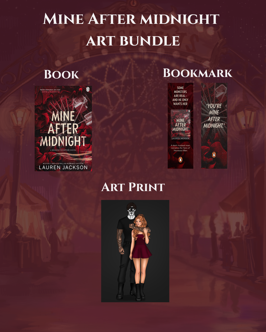 PRE-ORDER Mine After Midnight Bundle (INC book)